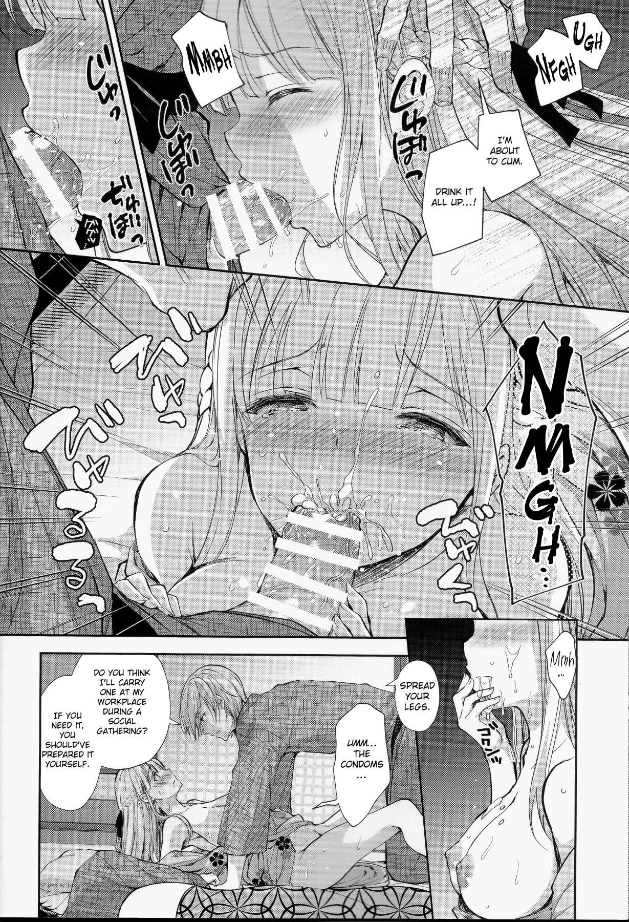 Hentai Manga Comic-Obscene Lady 4 ~Wet and Moaning Beside My Boyfriend~-Read-23
